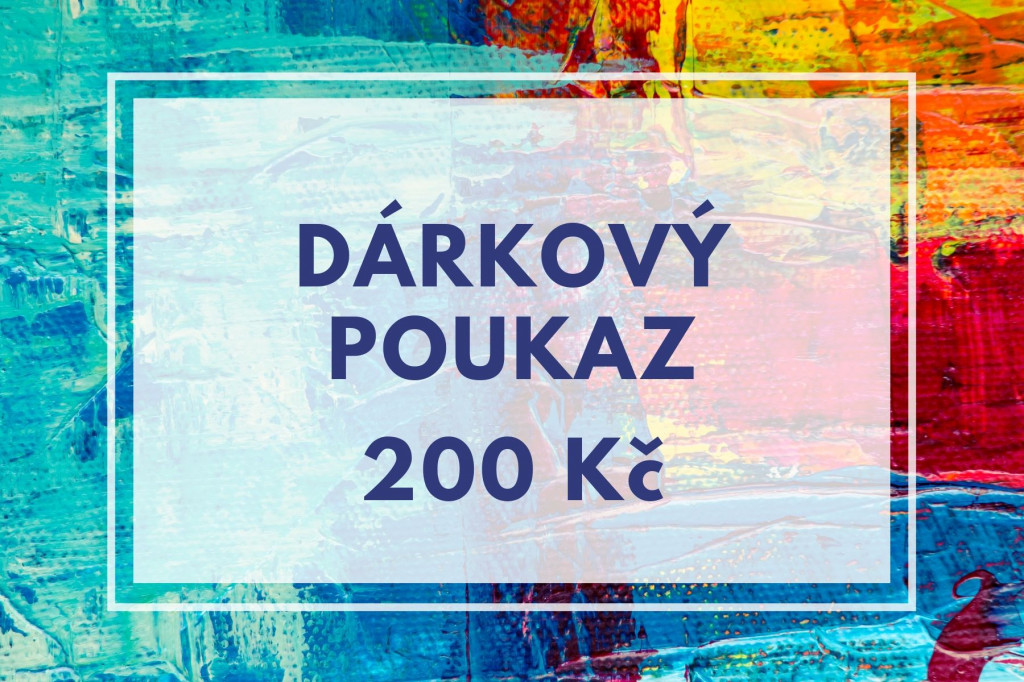 PokojovaDekorace.cz, Dárkové poukazy, Dárkový poukaz 200 Kč