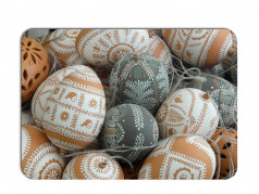 obrázek Velikonoční prostírání 034, malovaná vajíčka