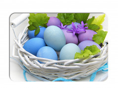 obrázek Velikonoční prostírání 039, malovaná vajíčka
