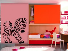 obrázek Zebra-02, Dětské samolepky na stěnu